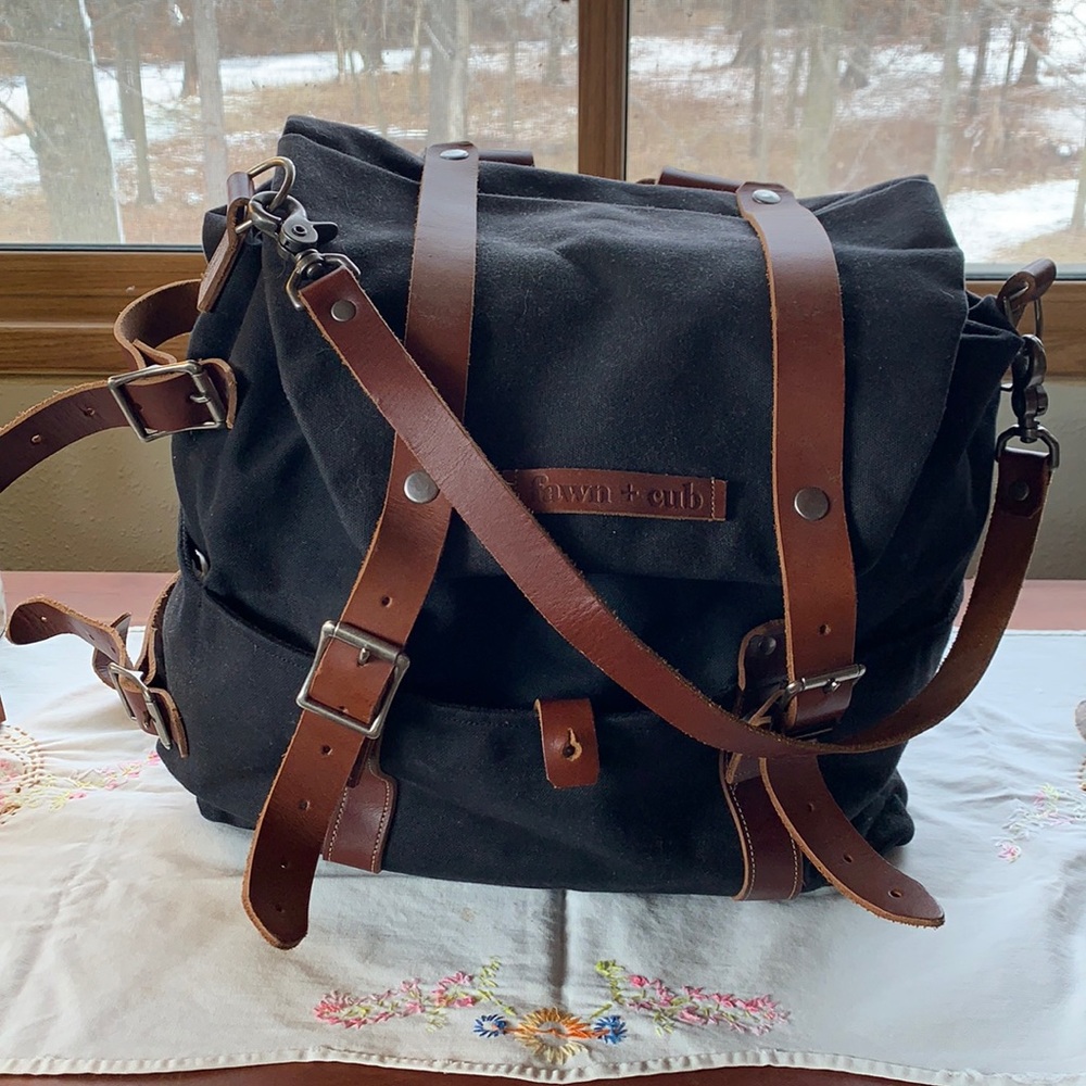 Fawn & Cub rucksack diaper bag